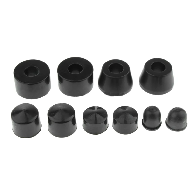 10Pcs Longboard Skateboard Bushings Conical Cylinder Bushing Pivot Cups Set Accessories For Longboard Truck