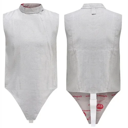 Imagen 1 del producto 2025 chaqueta de lámina eléctrica de esgrima, lámina eléctrica, chaleco de Metal, engranajes, equipos de esgrima, ropa de esgrima para niños y adultos