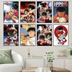 Anime Fighting Spirit Hajime No Ippo Poster Prints Wall Sticker Painting Bedroom Living Room Decoration Office Home Adhesive