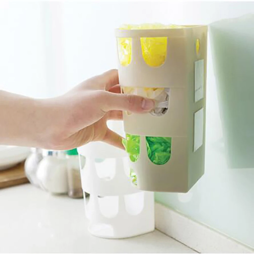 

Garbage Storage Box Trash Bags Organizer Saver Holder Dispenser Vacuum Shopping