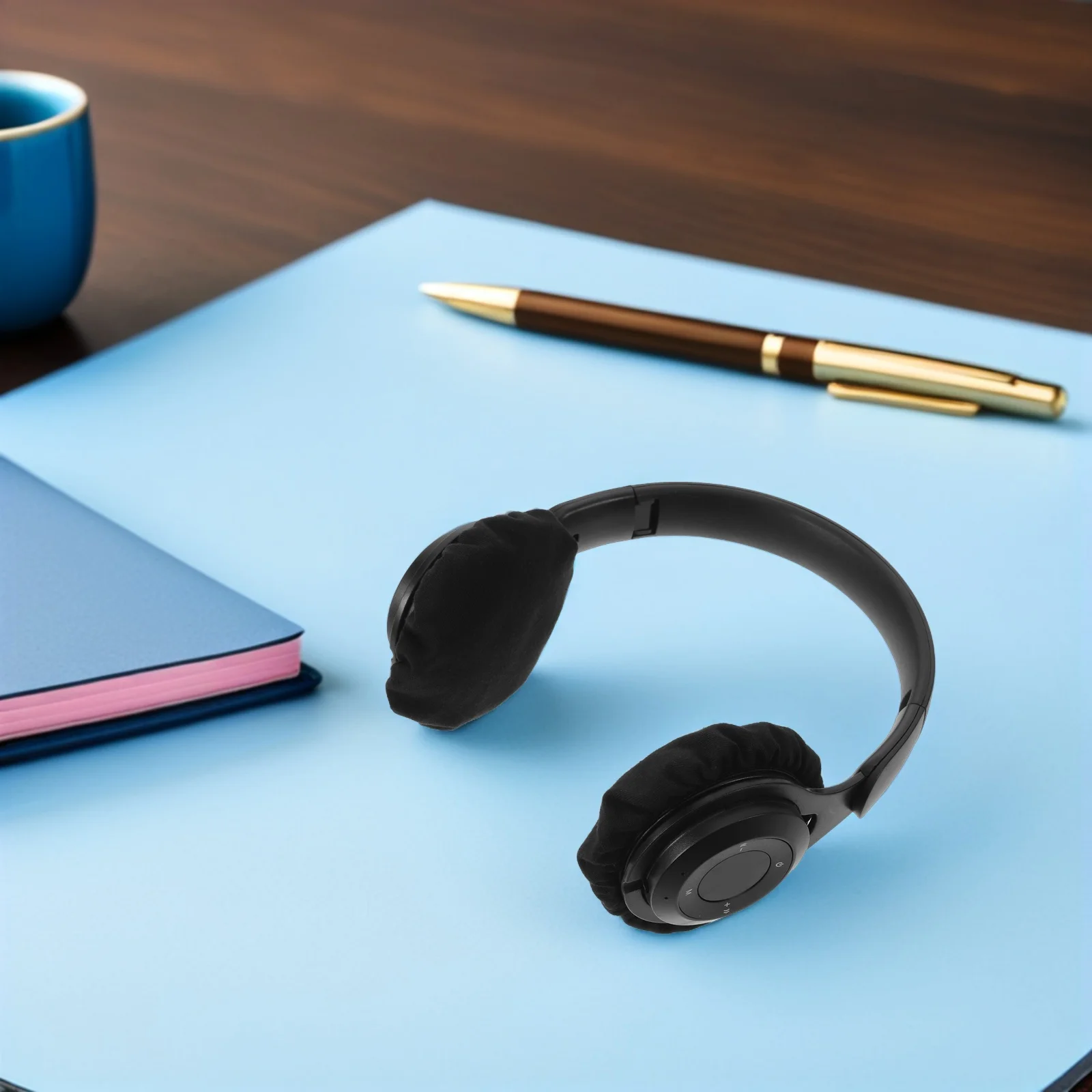 10 قطعة أغطية أذن لسماعات الرأس أغطية وسائد بديلة لسماعات فوق الأذن مقاومة للغبار والعرق وسادة أذن قابلة للتنفس #1