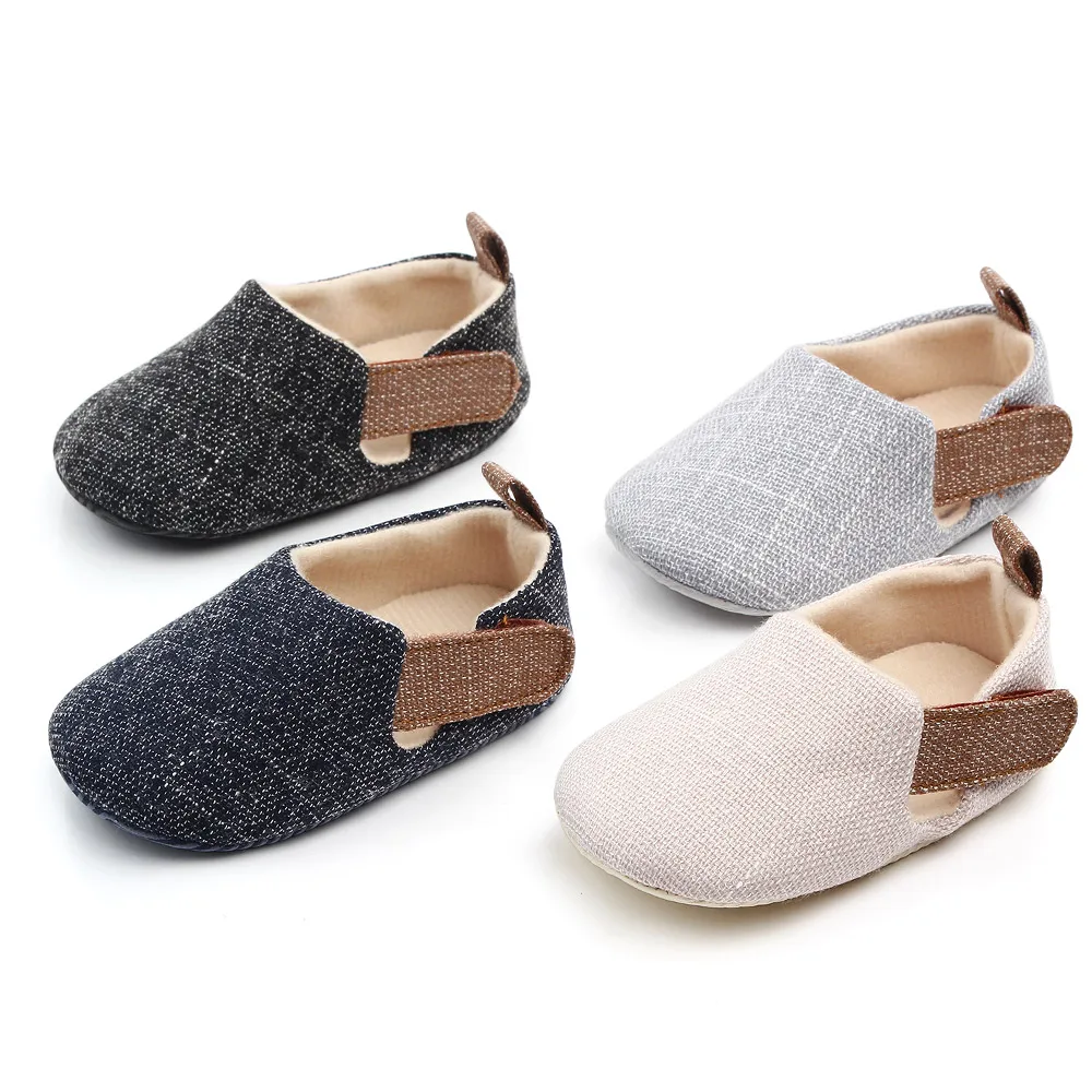 Baby Shoes Soft Cotton Sole Shallow Easy Wear for Baby Girls and Boys 0-6-12 Months Spring and Summer Baby Infant Shoes Fashion