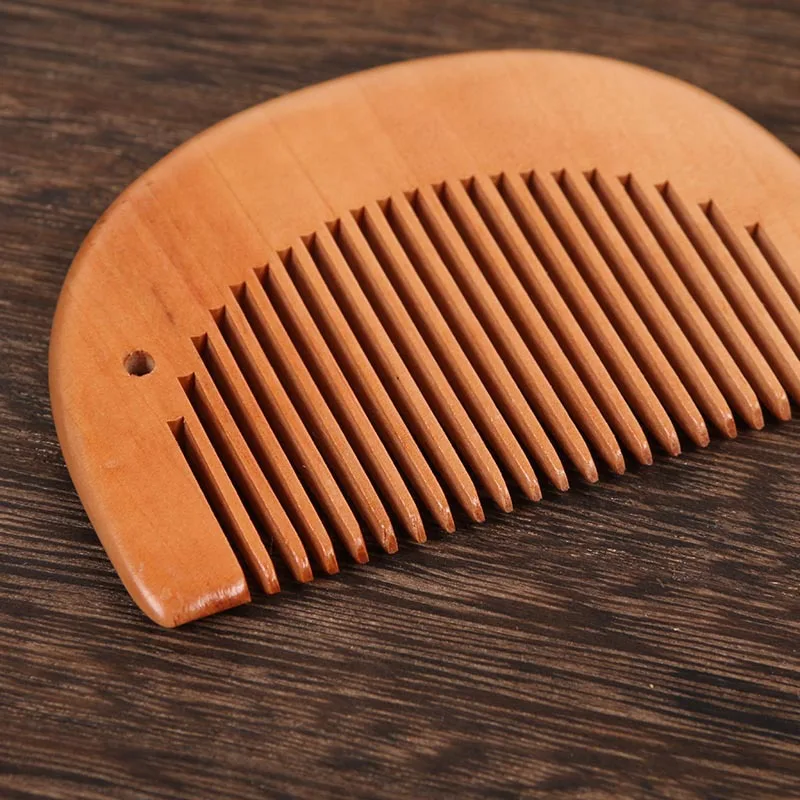 Wooden Comb Small Comb Hairdressing Beard Comb Smooth Hair Portable Women Hair Styling Tool Barber Accessories