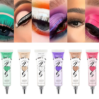 Matte Eye Shadow Primer Suitable for Oily Eyelid Eye Makeup Base Waterproof and Stain Resistant,Durable Cream Liquid Makeup