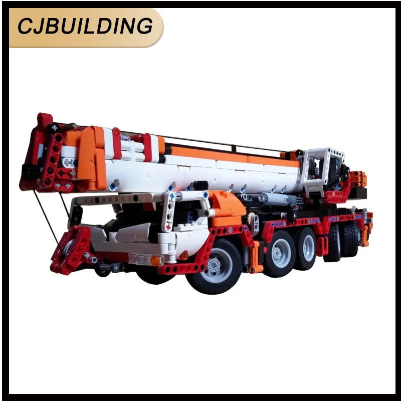 2061 Pieces MOC UCS Five-axle Crane With Separate Jib and Counterweight  Building Block DIY Car Model Assembling Bricks Toys