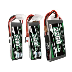 Gens ace 2250/2400mAh 6.6V/7.4v/11.1v 2S/3S LiFe Signal Battery Pack with BBL1 Futaba 3P Plug for 14SG 4PLS T8J Remote Control