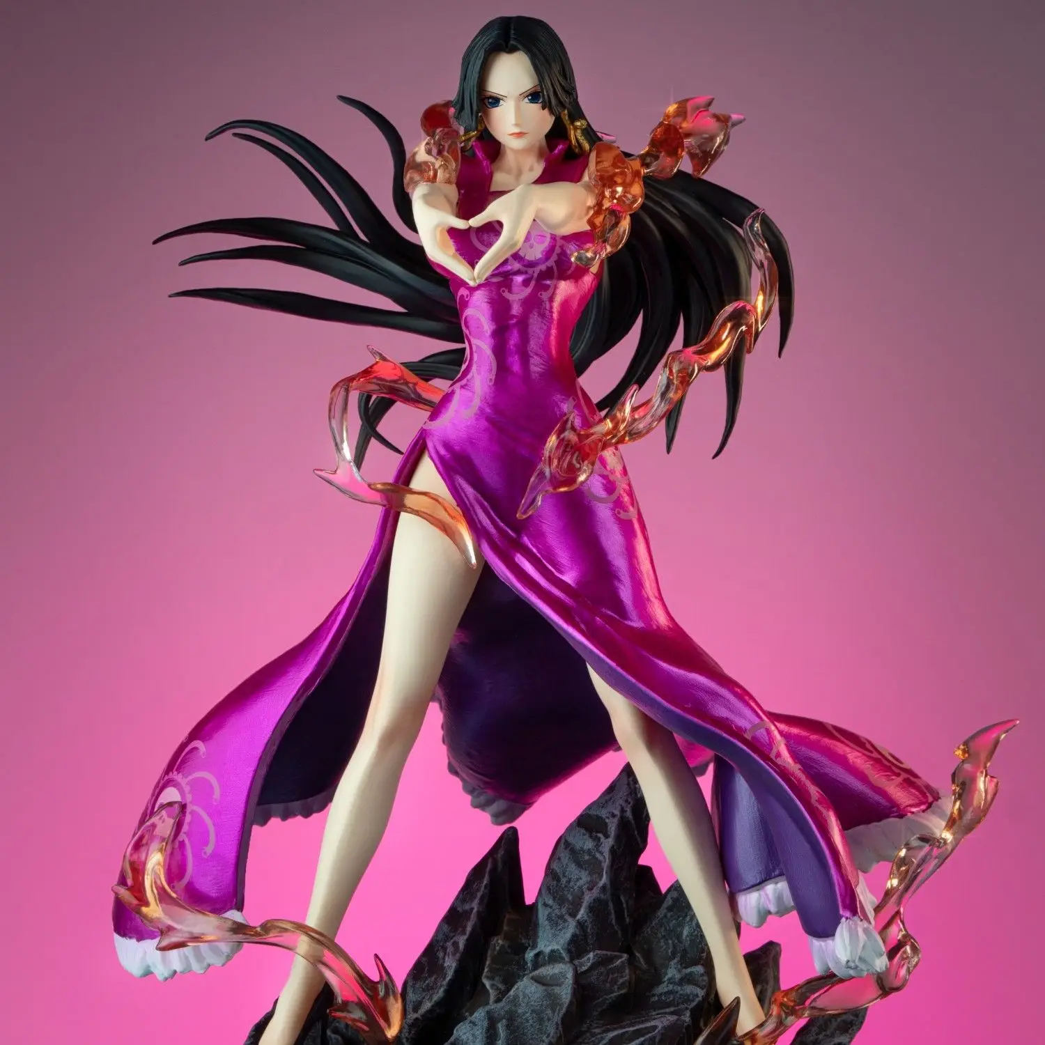 

JT studio One Piece Heart Gesture Empress Charming Desktop decoration Figura de Anime de estatua coleccionable de PVC Toys Gifts