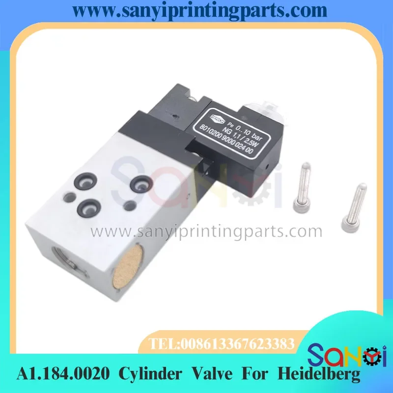 

Best Quality Heidelberg Valve A1.184.0020 For SM52 SM74 SM102 CD102 GTO46 Printing Machine Parts