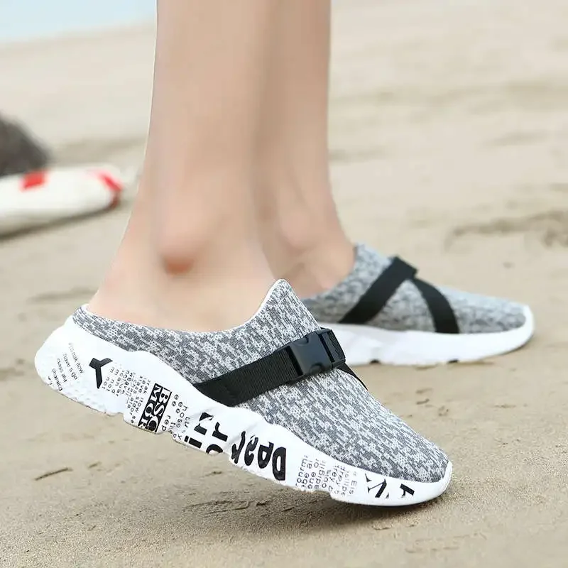 Quickdry Sandals Safety Wedge Slippers Souliers Beach Shoes White Lace Rubber Clogs Soft Outsole Tennis With Rubber Sole Verdes