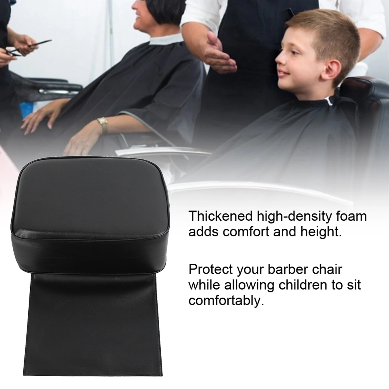 Salon Child Cushion Hair Salon Barber Chair Child Booster Seat Cushion Hair Cutting Styling Beauty SPA Equipment - view 5
