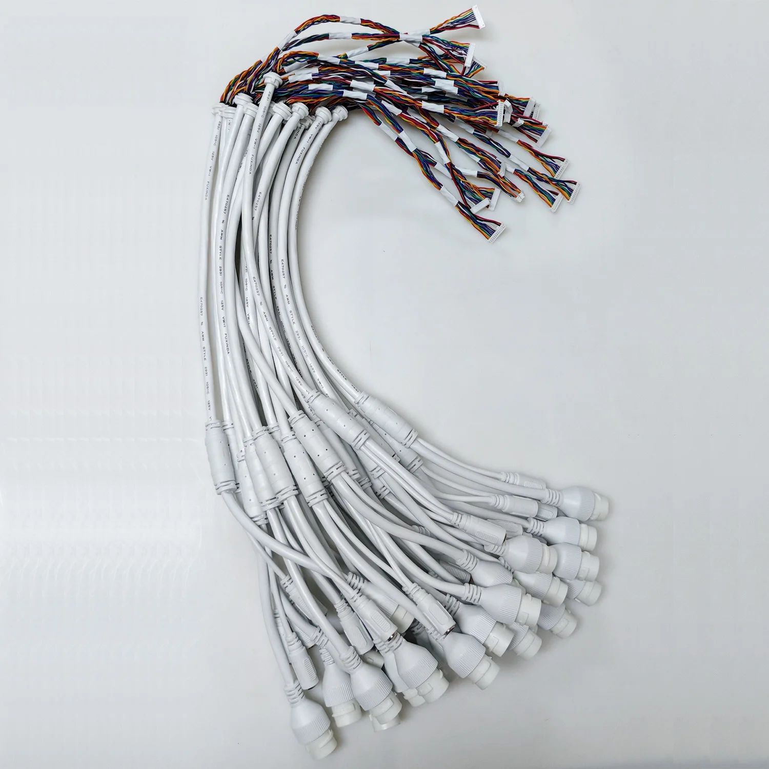 50 шт. Ethernet PoE Lan кабель RJ45 сетевой кабель 10-контактный 10-ядерный для ip-камеры hikvision