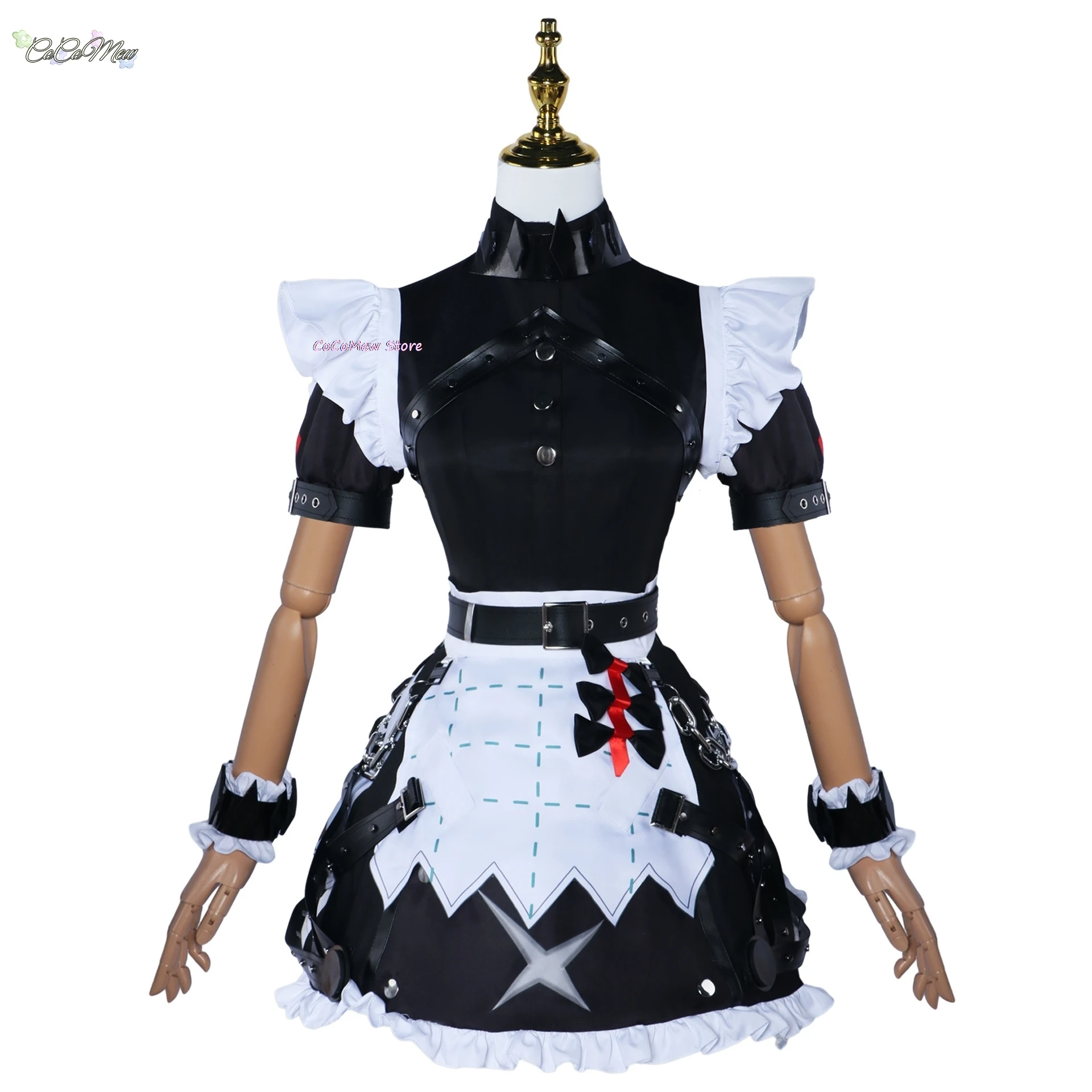 Disfraz de Zenless Zone Zero Ellen Joe para mujer, uniforme de Cosplay con Peluca de Anime, fiesta de Halloween Disfraces de, juego de mascarada, 2024