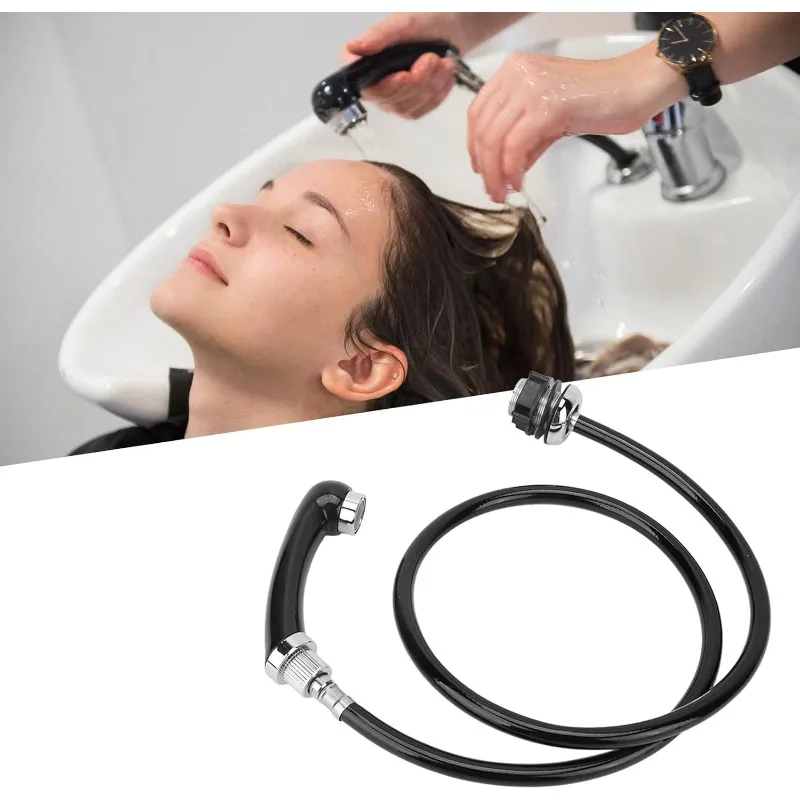 Shampoo Bowl Showing Heads for Home Bathroom Salon Hair Salon Shampoo Bed Shower Nozzle  Hose Basin with Hose Accessory