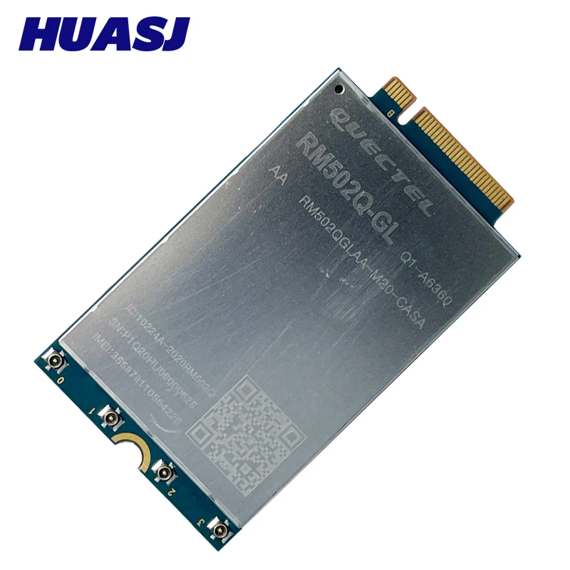 HUASJ RM502Q-GL 5G Sub-6 GHz M.2 LTE Module 5G NR Cat20 NSA and SA 5G Card