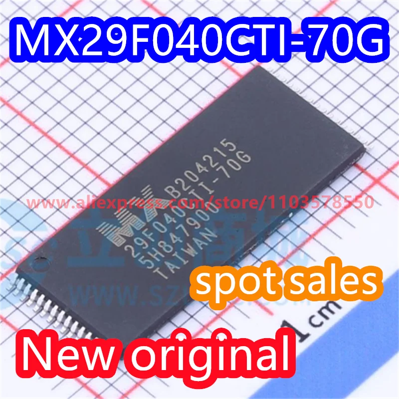 

10PCS MX29F040CTI-70G 29F040CTI-70G Package TSOP32 Memory Chip Brand New Original