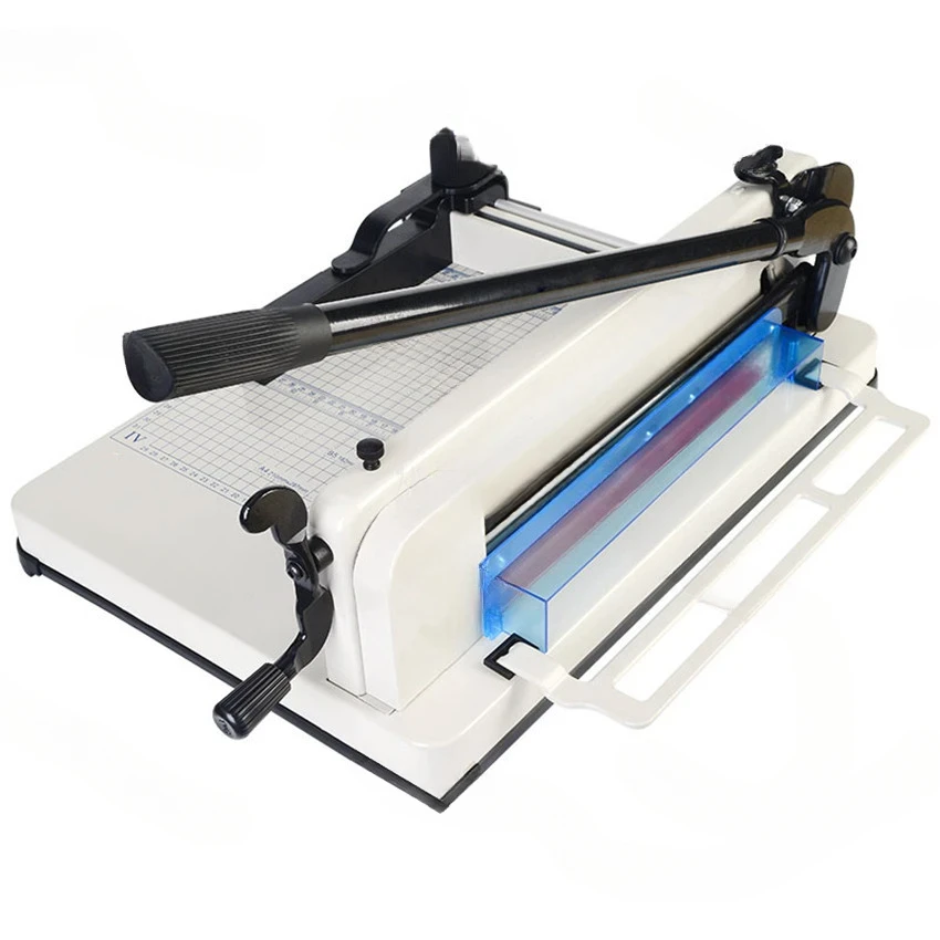 FOR 1PC Heavy Duty A4 Paper Trimmer Paper Cutter Photo Cutter Hand Operate Manual Max Thickness 4cm Paper Cutting Machine 858A4