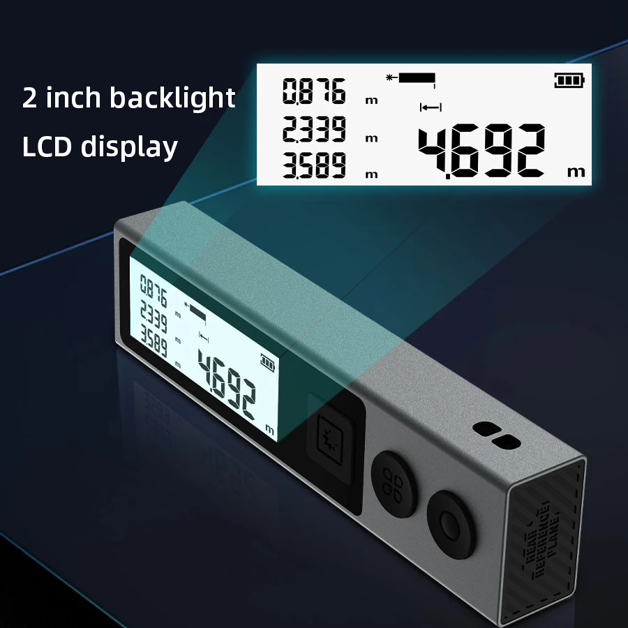 Mileseey Laser Distance Meter Trena Laser Measuring Tape Handheld Metre Laser лазерная рулетка дальномер