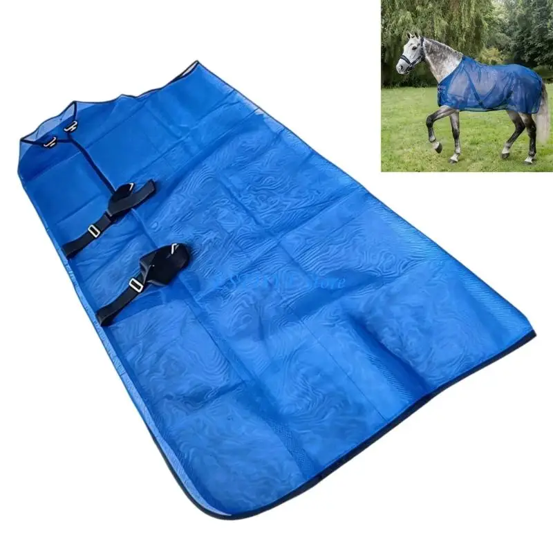 G6DE Adjustable Equestrian Vest Cover Tear Resistant Horse Cover