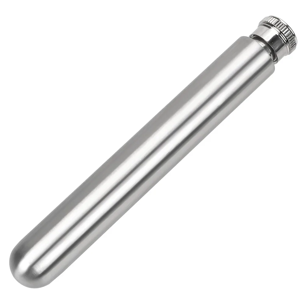 Flask 1.5oz Whisky Bottle Stainless Steel Round Bottom Tubular Wine Pot Portable Alcohol Bottles Wine Accessories