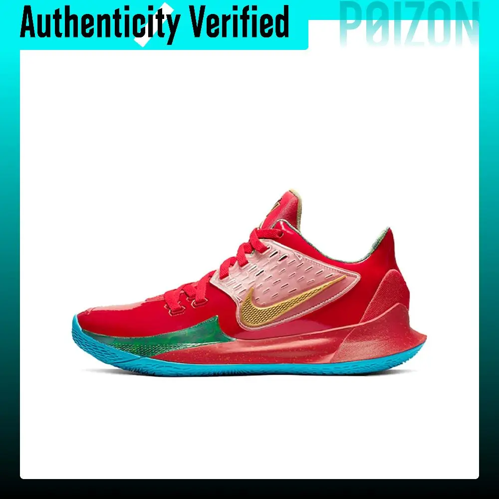 SPONGEBOB SQUAREPANTS X Nike Kyrie Low 2 Basketball Shoes Men's Low-top Red CJ6953-600