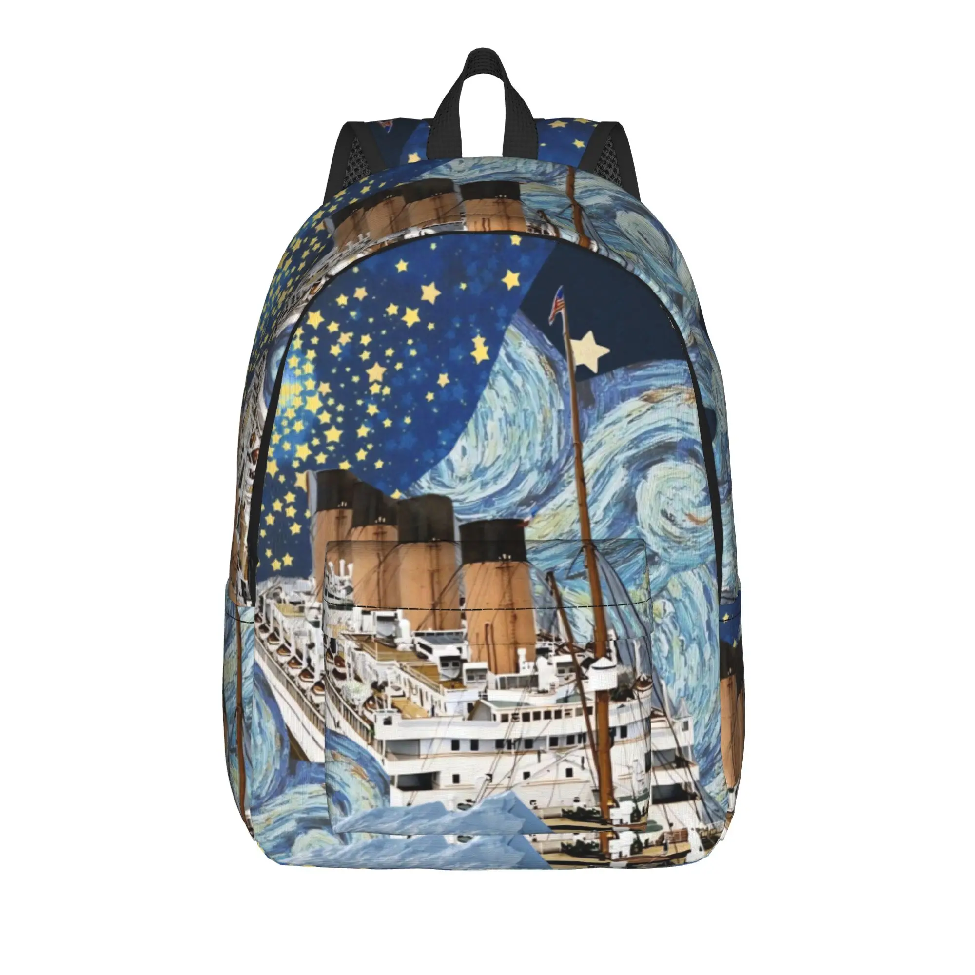 The Most Popular Ship Of All Times, Titanic Backpack  Daily Backpacks Women Men Design Large School Bags Novelty Rucksack