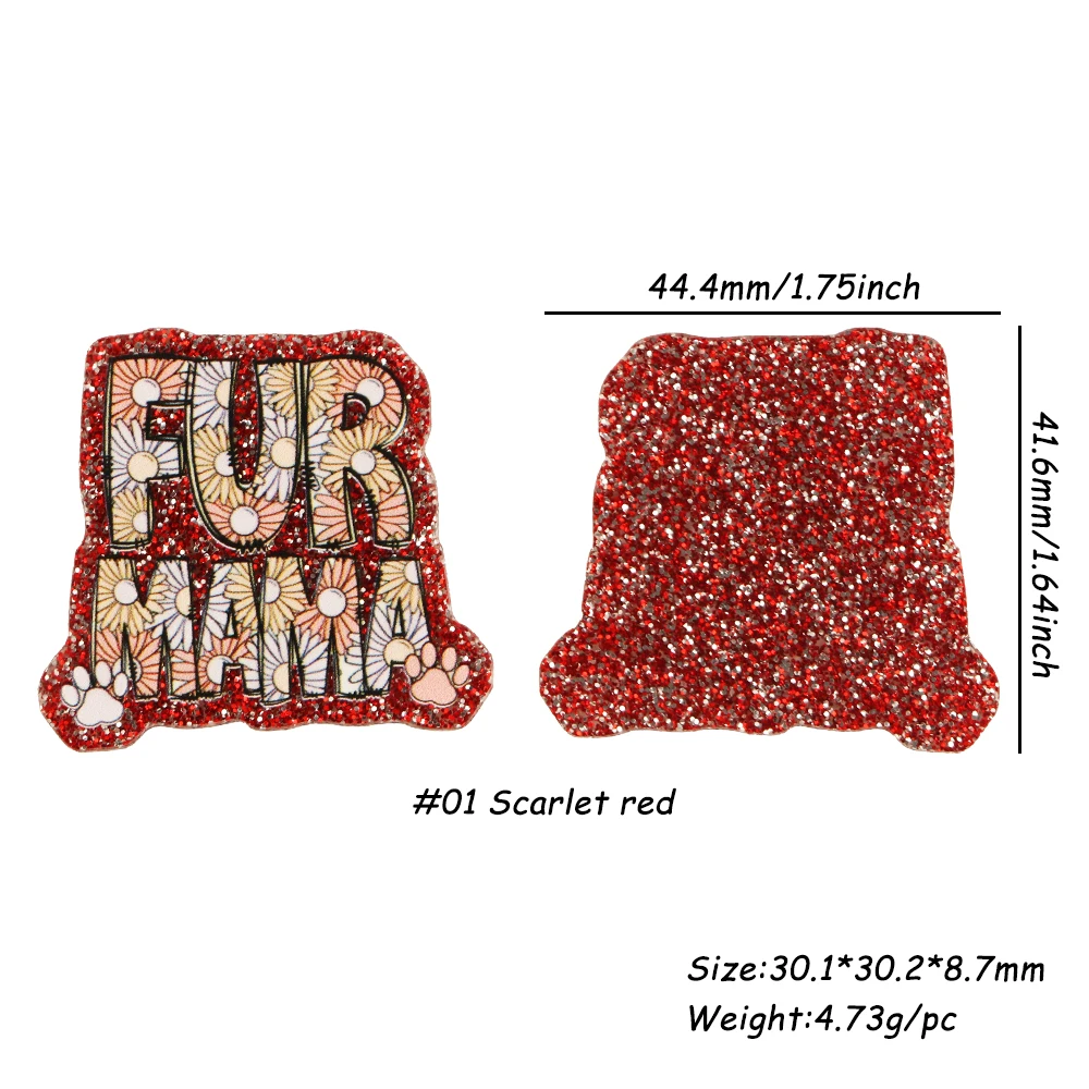 5PCS 텍스트 아크릴 수지 플래너 MOM 글리터 파우 - Glitter Powder Resin 리뷰 및 가격