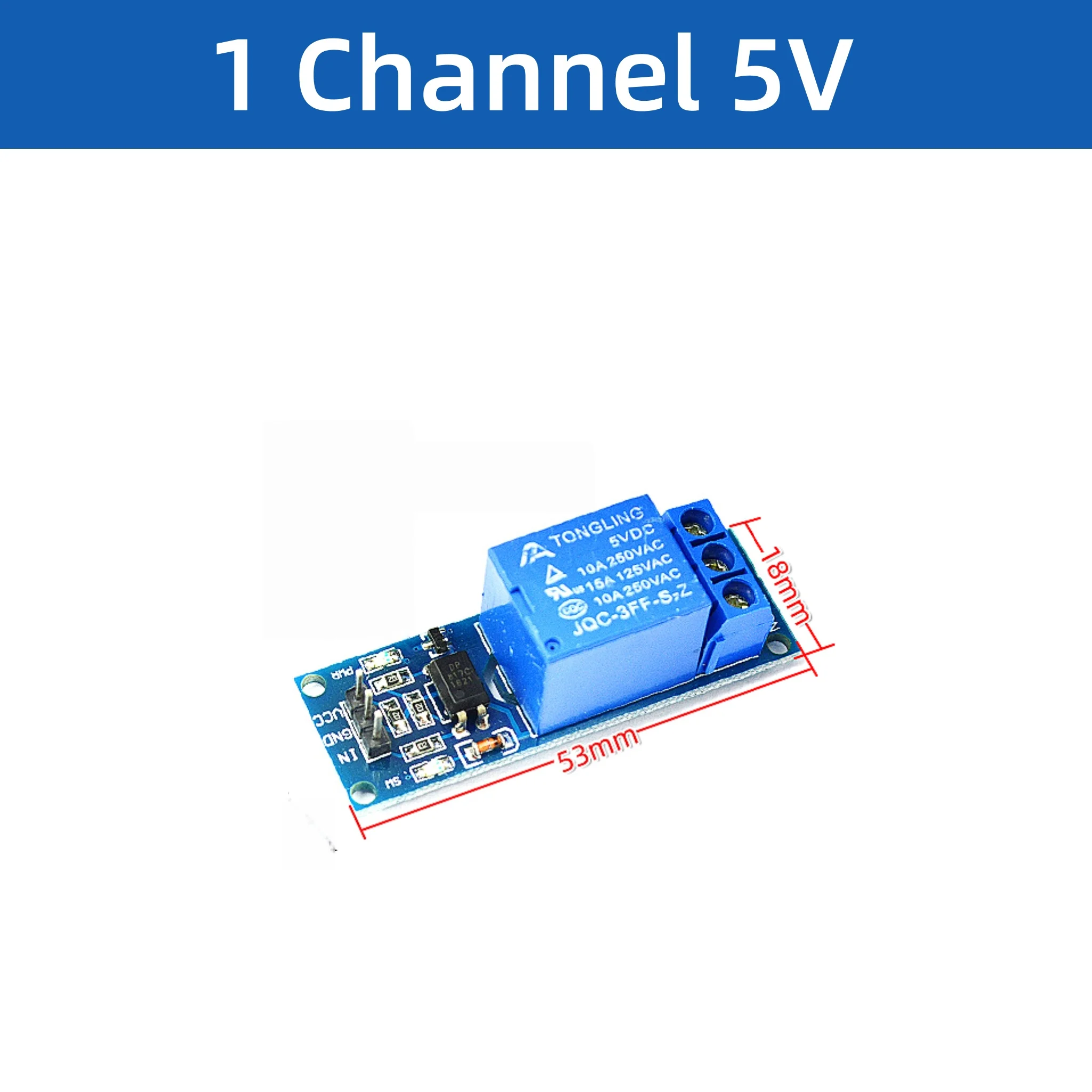 1 4 6 8 Channel 5V12V24V Relay Module with Optocoupler, High Low Level Trigger Shield for Arduino PIC AVR MCU DIY Blue Board