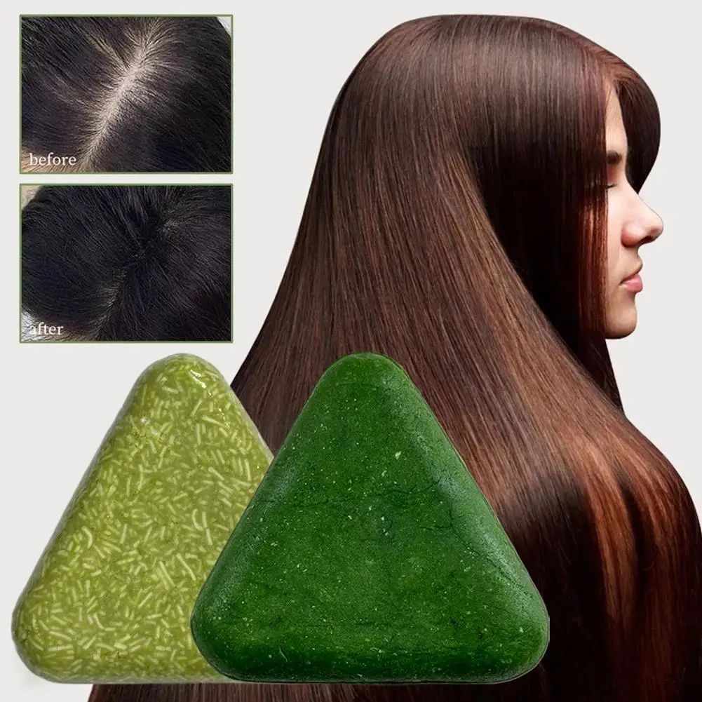 120 جرام Platycladus Leaf Usnea العشب صابون الشعر منتجات عشبية فقدان اليدوية شامبو الشعر مكافحة الشعر الصابون تغذية قوة B6I6 #6