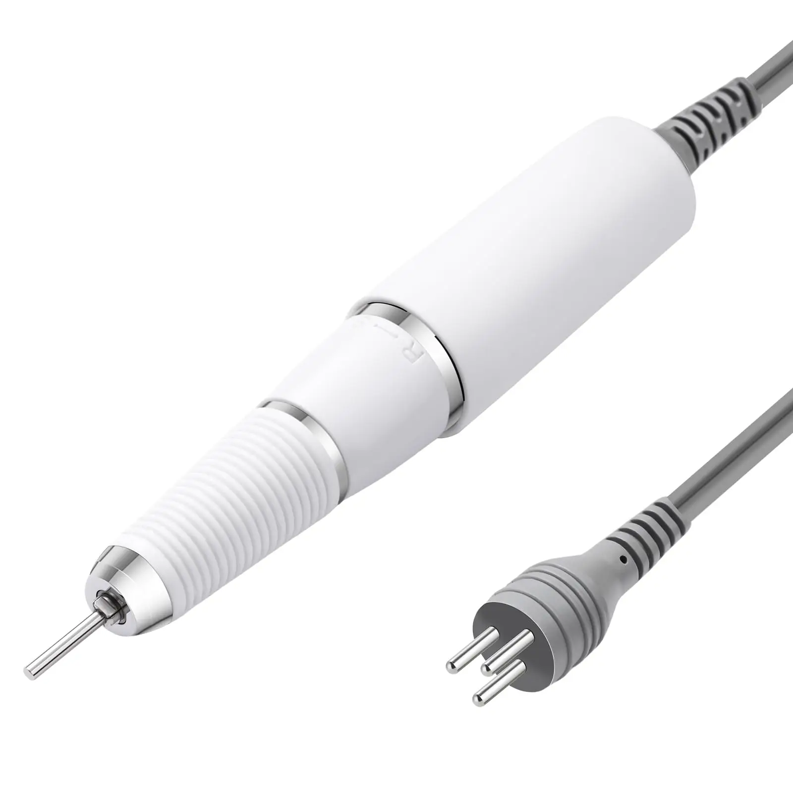 MAKARTT 30000RPM Electric Handpiece for Up200 Nail Drill Machine Professional E File 3 Pins White