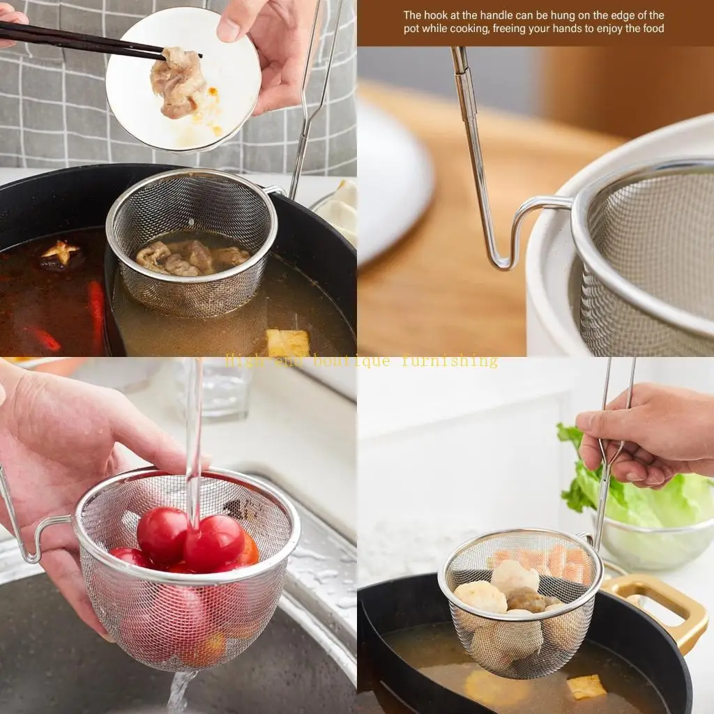 

L9NB Kitchen Essential Sitcure с ручкой, простая в использовании сетка для нержавеющей стали для здорового приготовления пищи и