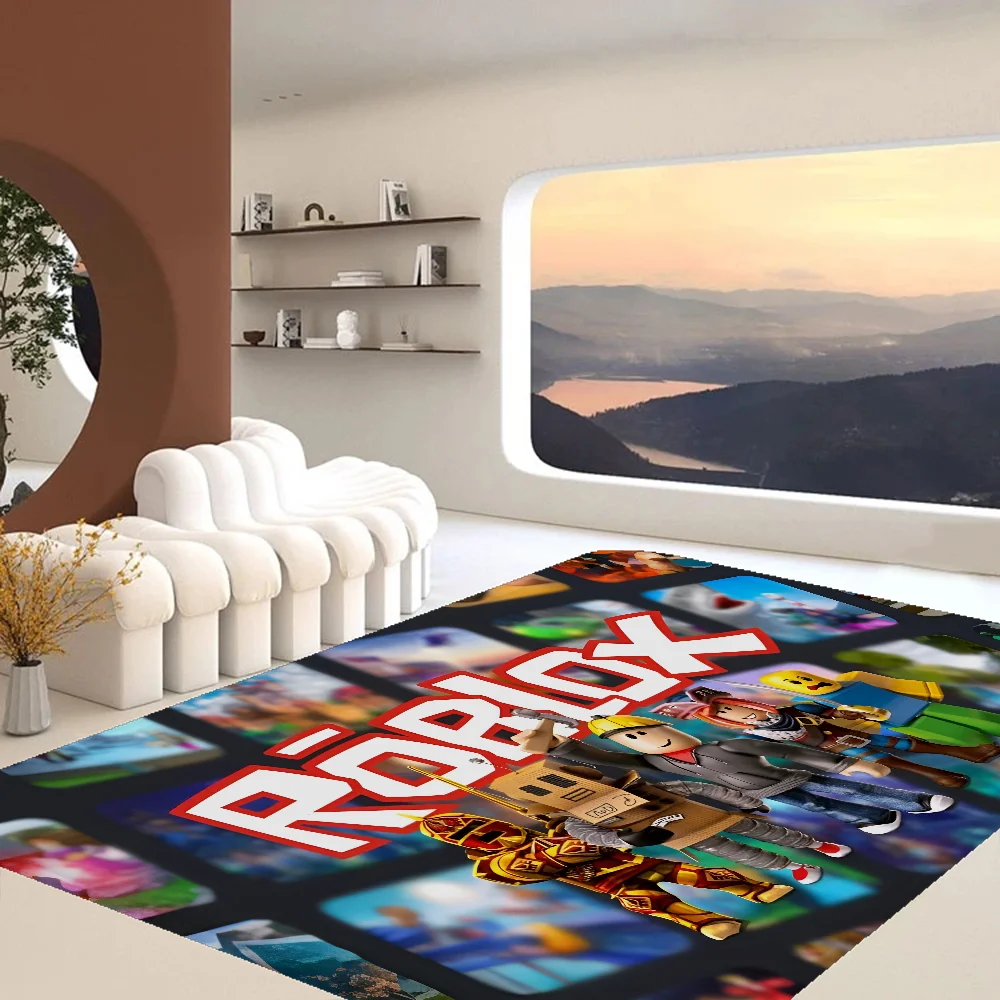 Game-R-Robloxs Kitchen Mat Cheaper Anti-slip Modern Living Room Balcony Printed Modern Home Decor