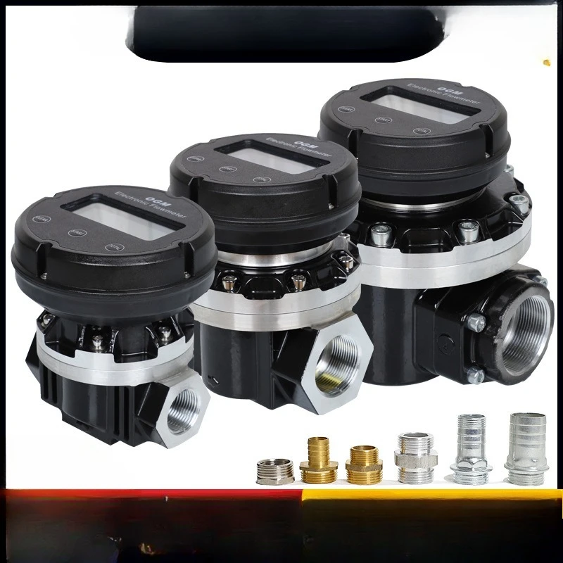 Elliptical gear flowmeter, diesel electronic digital display meter