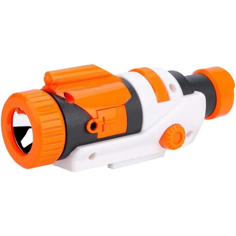 

kaevixdio ZIVCONCING Plastic Detachable Flashlight Scope Attachment Stock Mount for Toys Change