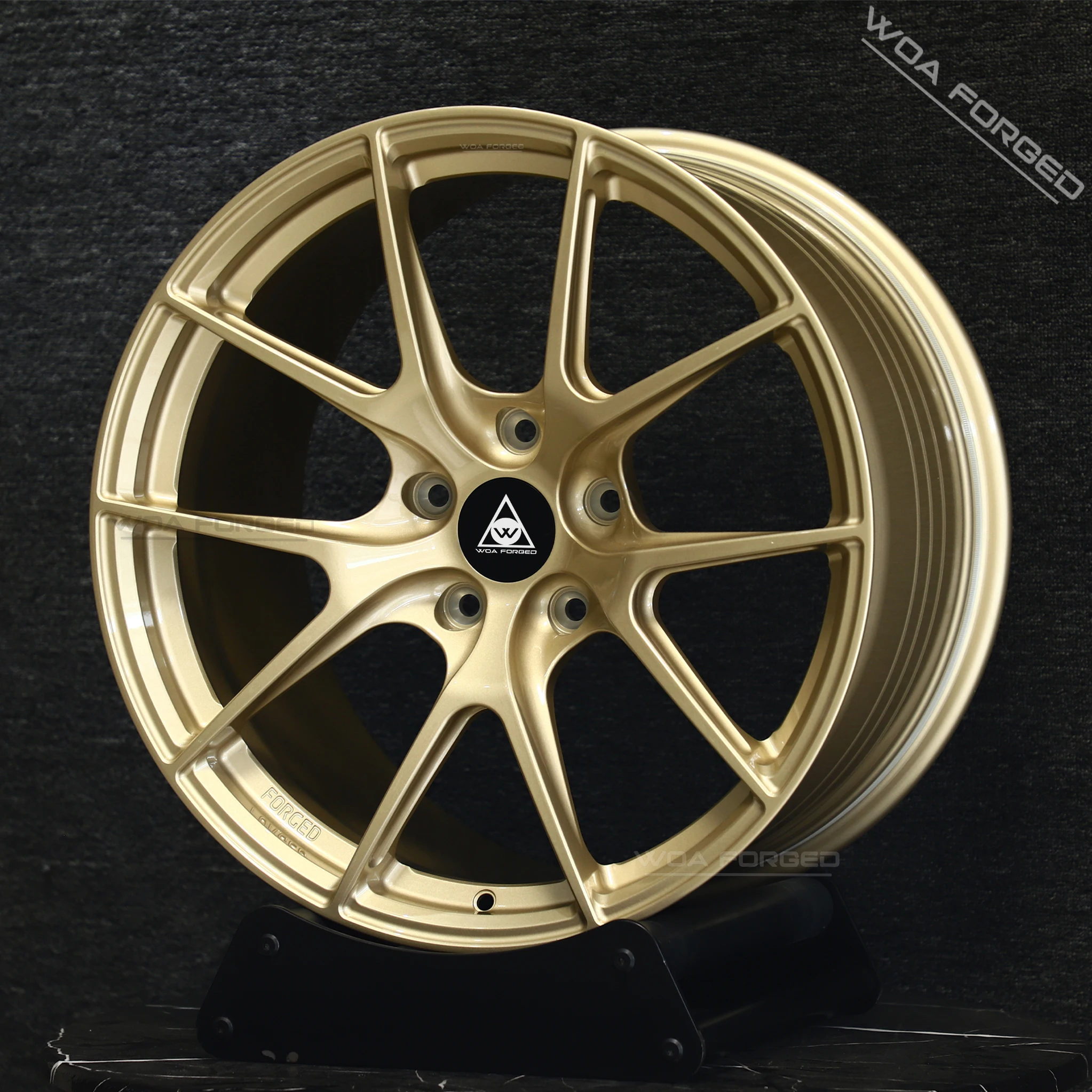 

VS-5RS Customized 18-22 Inch New colour Lightweight 6061-T6 Aluminum Wheel hub Champagne Gold For BMW Nissan GT GTR Passager Car