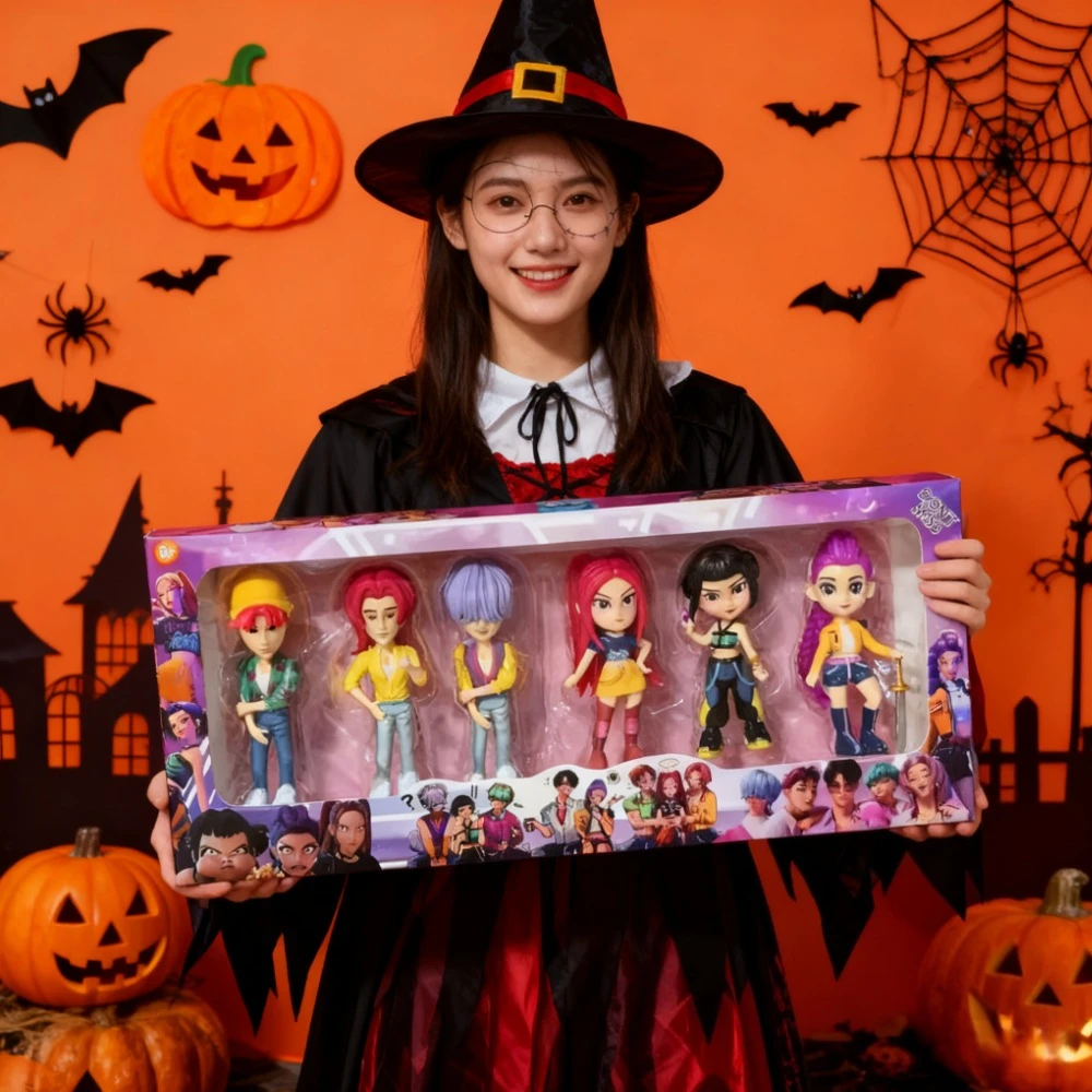 K-POP Blind Box Vinyl Speelgoed Rumi Mira Zoi Karakter Vinyl Masker Beeldje Verjaardag Kerst Fans Club Geschenken