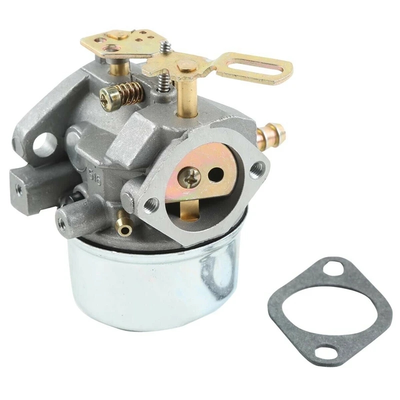 Adjustable Carburetor Fit For Tecumseh 8/9/10HP Snowblower 640349 640052 640054