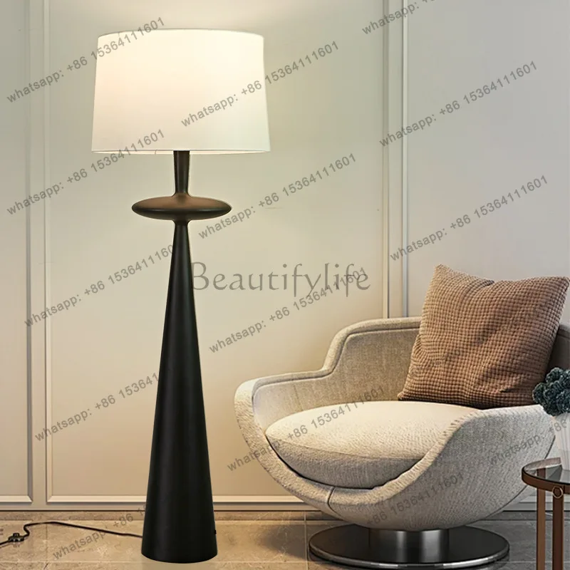 Nordic light luxury floor-length illuminated ornaments for sales offices, villas bedrooms, and cozy high-end vertical styles