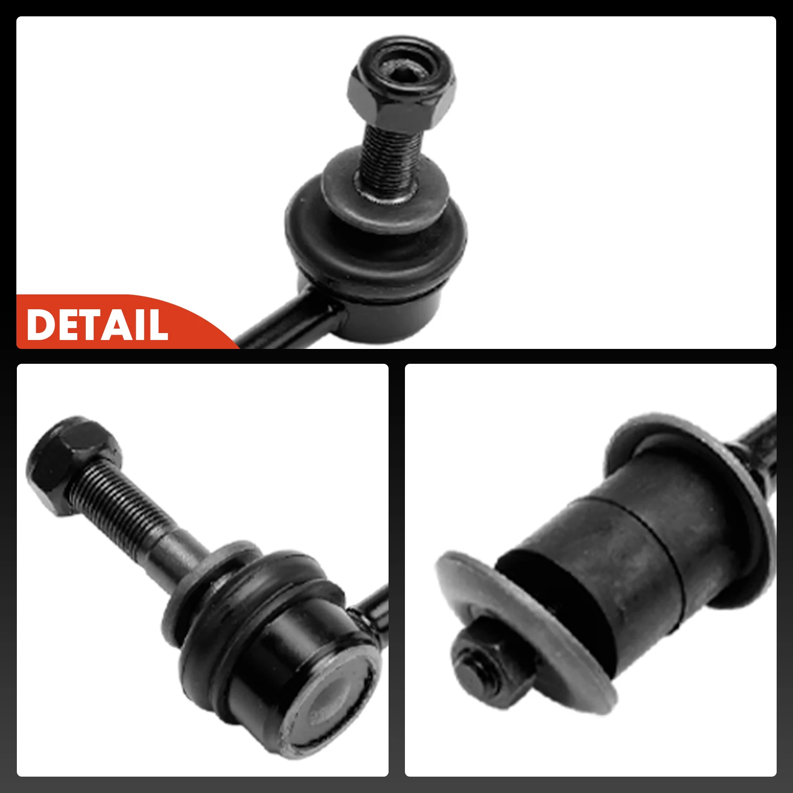 A-Premium 4x Front & Rear Sway Bar Link Kit for Toyota 4Runner 2003-2022 FJ Cruiser 2007-2014 Lexus GX470 2003-2009