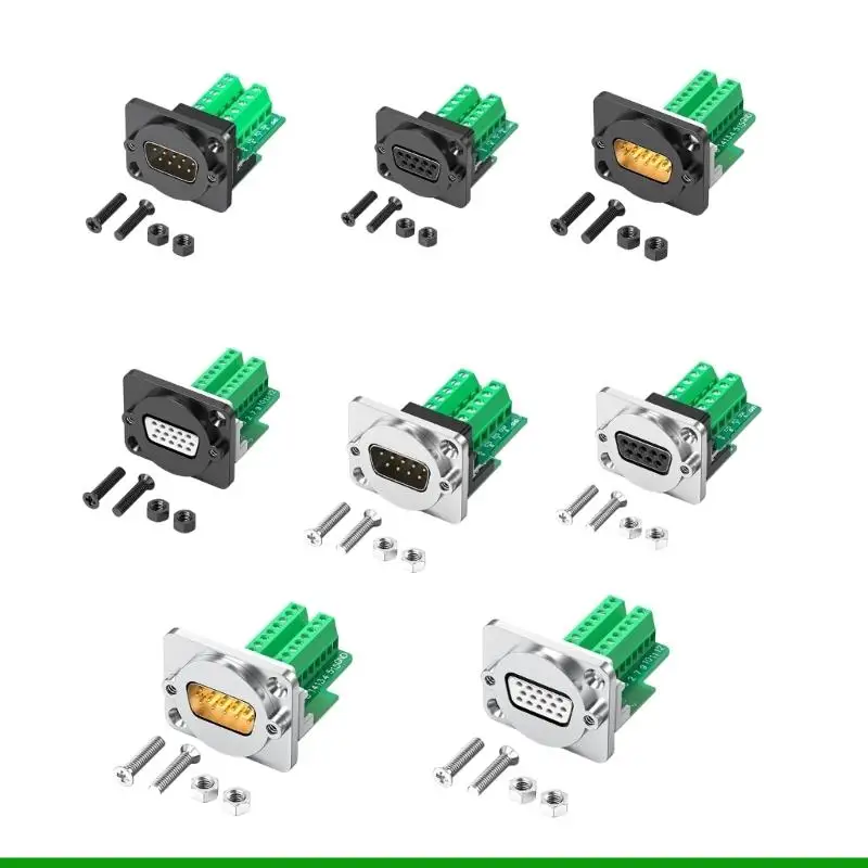 U55C Reliable DB9Pin HDB15 VGA Interfaces Module Copper Contactors Fast Transfer