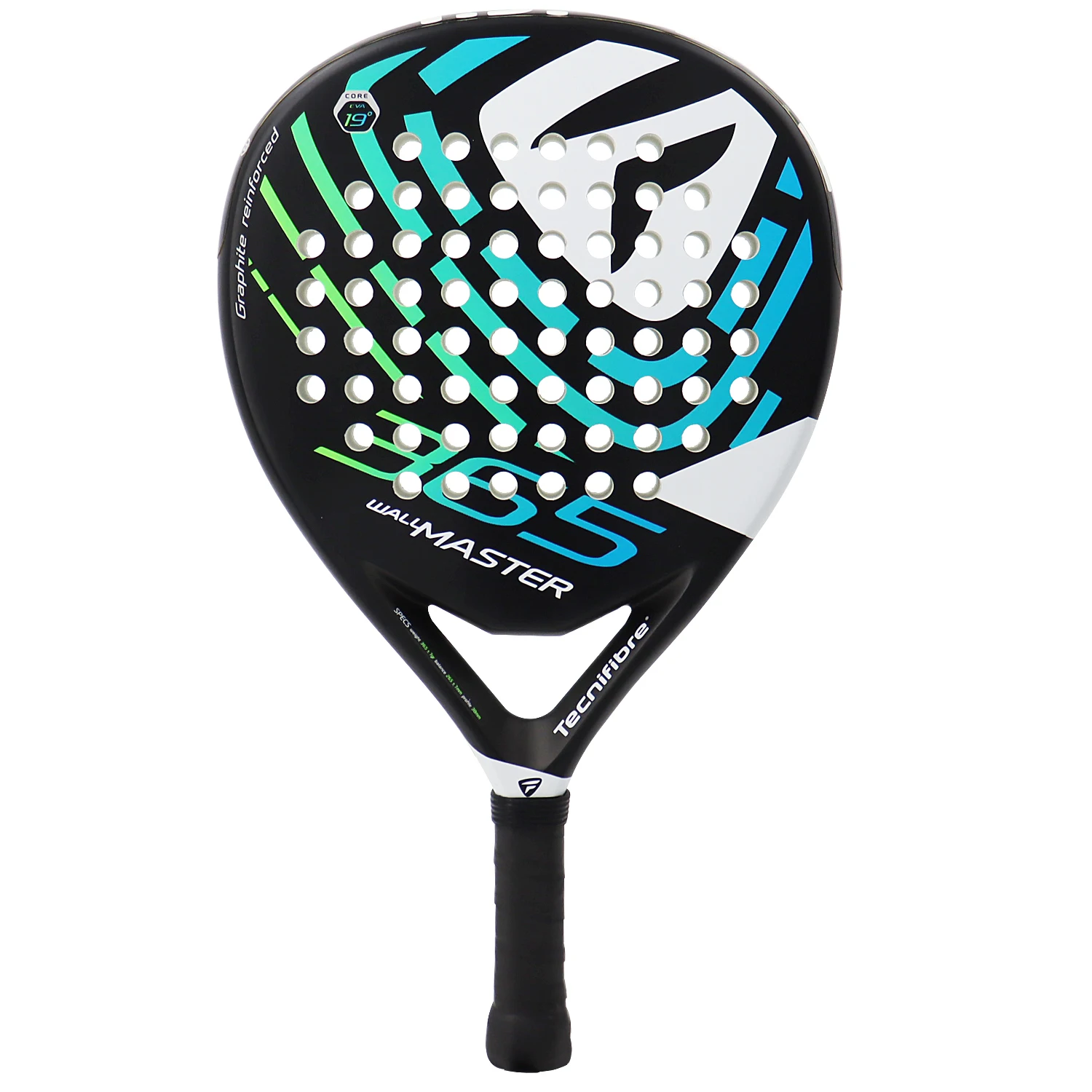 Raqueta DE TENIS Tf365, superficie de fibra de vidrio Eva 19, fibra de carbono, raquetas de Pádel unisex suaves EVA