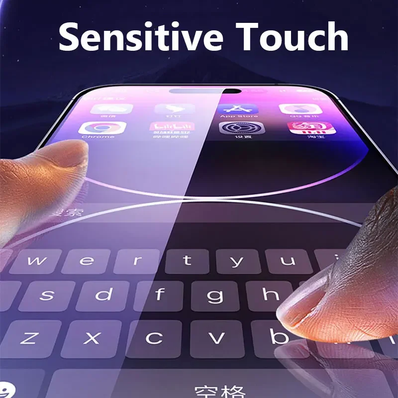 1-5 قطعة الزجاج المقسى آيفون 17 16 15 14 13 12 11 برو ماكس حامي الشاشة آيفون 7 8 SE X XS XR طبقة رقيقة زجاجية واقية