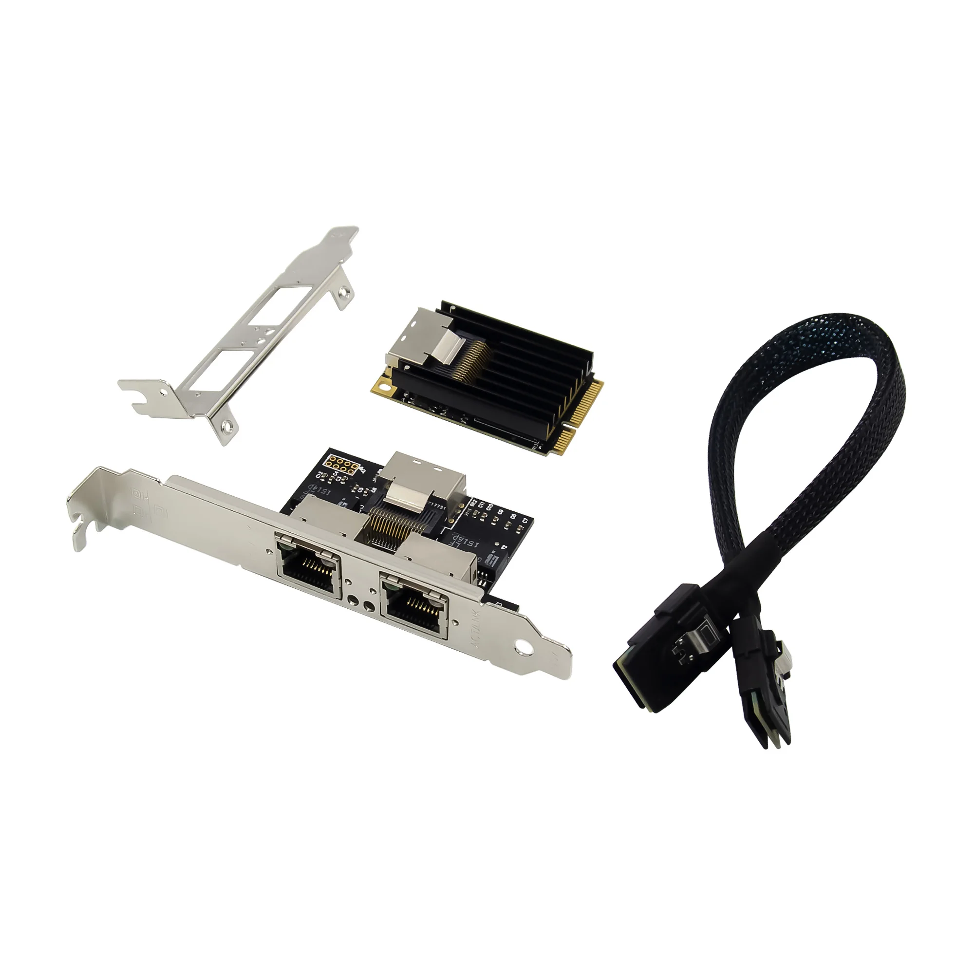 SUNWEIT ST7242 MiniPCIE I350-T2 Dual- 1G RJ45 Server industriale NIC