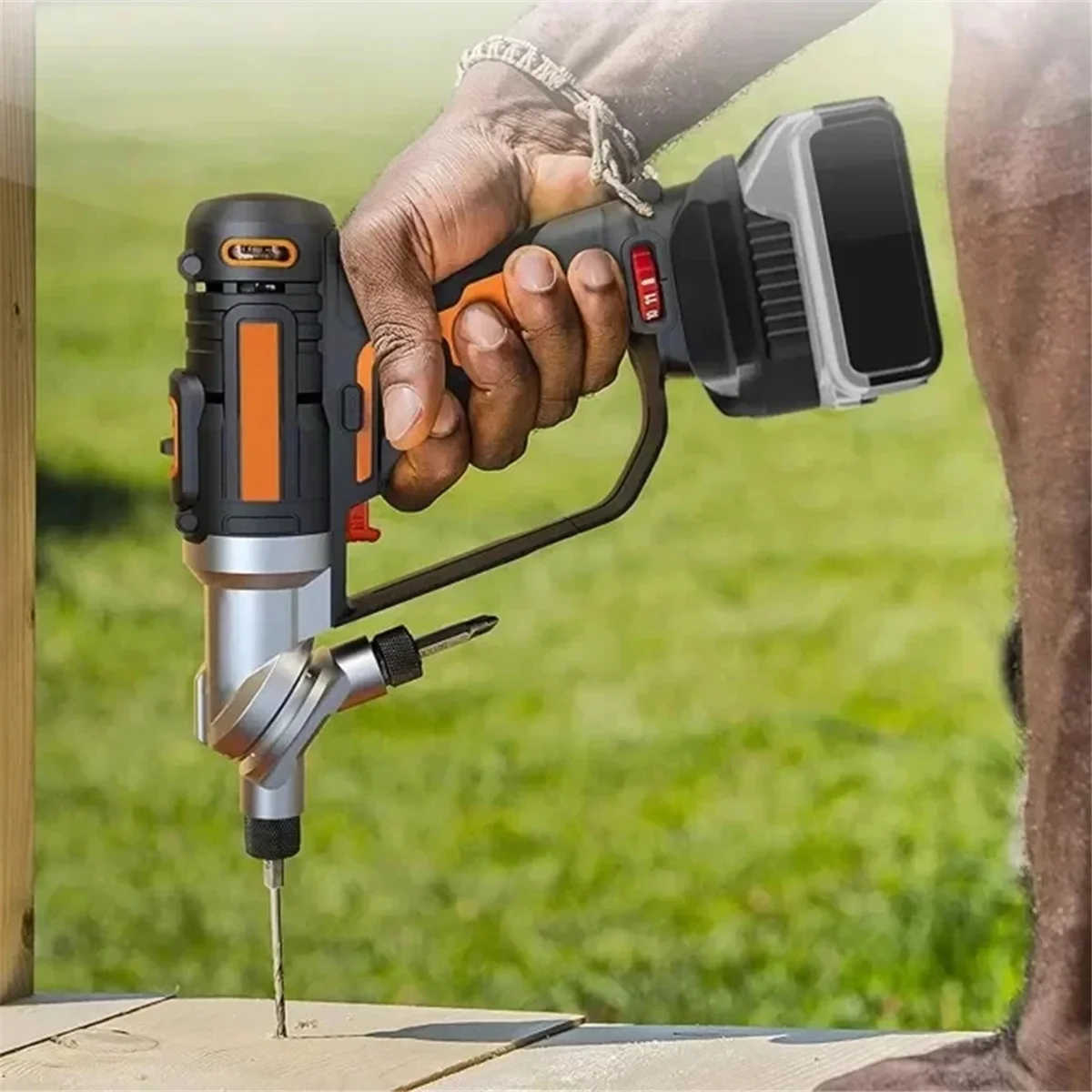 SSR DM20WORX6 Power Tool Adapter Converter for 18V 20V Lithium Battery for 20V 6 Pin Power Tools