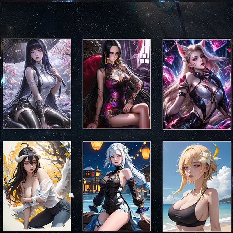 Sweet Talk A6 Goddess Card Boa Anime Game Doujin Waifu Card Hobby Collectible Card Booster Box Spicy Board Toy Gifts