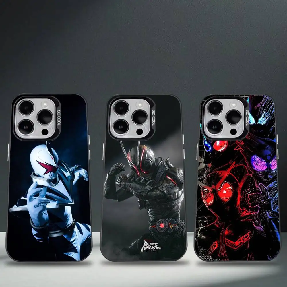 

K-Kamen R-Rider (1) Phone Case For iPhone 17,16,15,14,13,12,11,Pro,Max,Plus,E,Air,Mini Black Tpu Cover