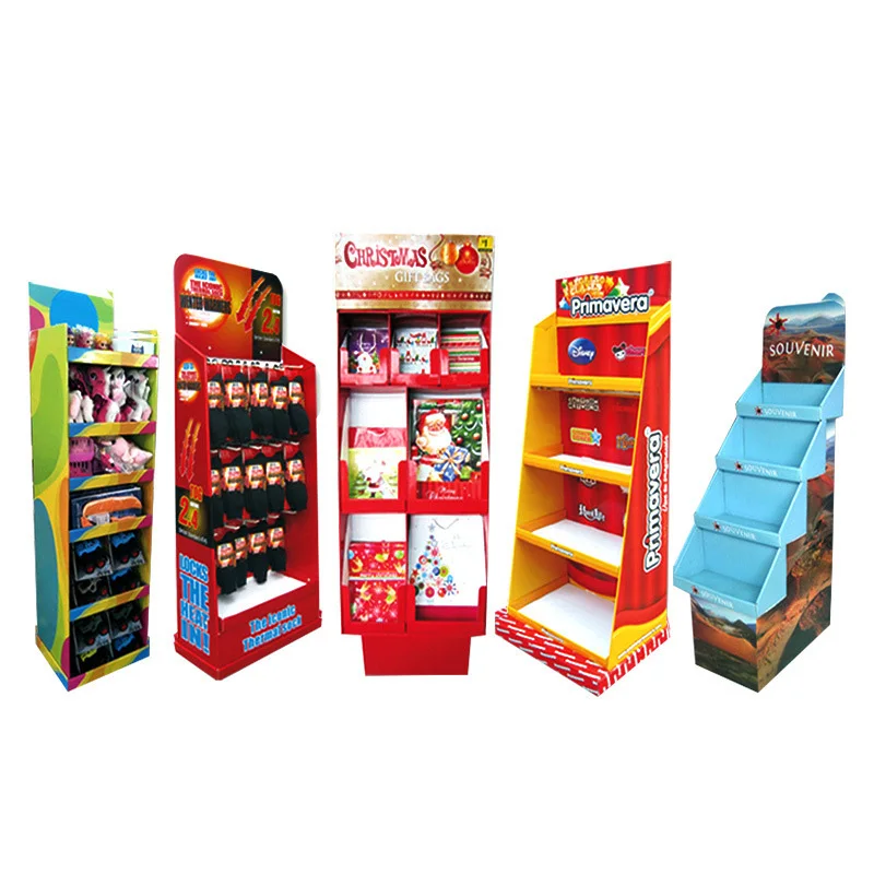 

Custom. Cardboard Floor Counter Display Rack Carton Pdq Display Box Pos Mart Paper Cardboard Display Stand