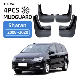 For 2008-2020 VW Sharan Seat Alhambra mudguard Mudflaps Front Rear Flares Splash Guards Cover Car Accessoie