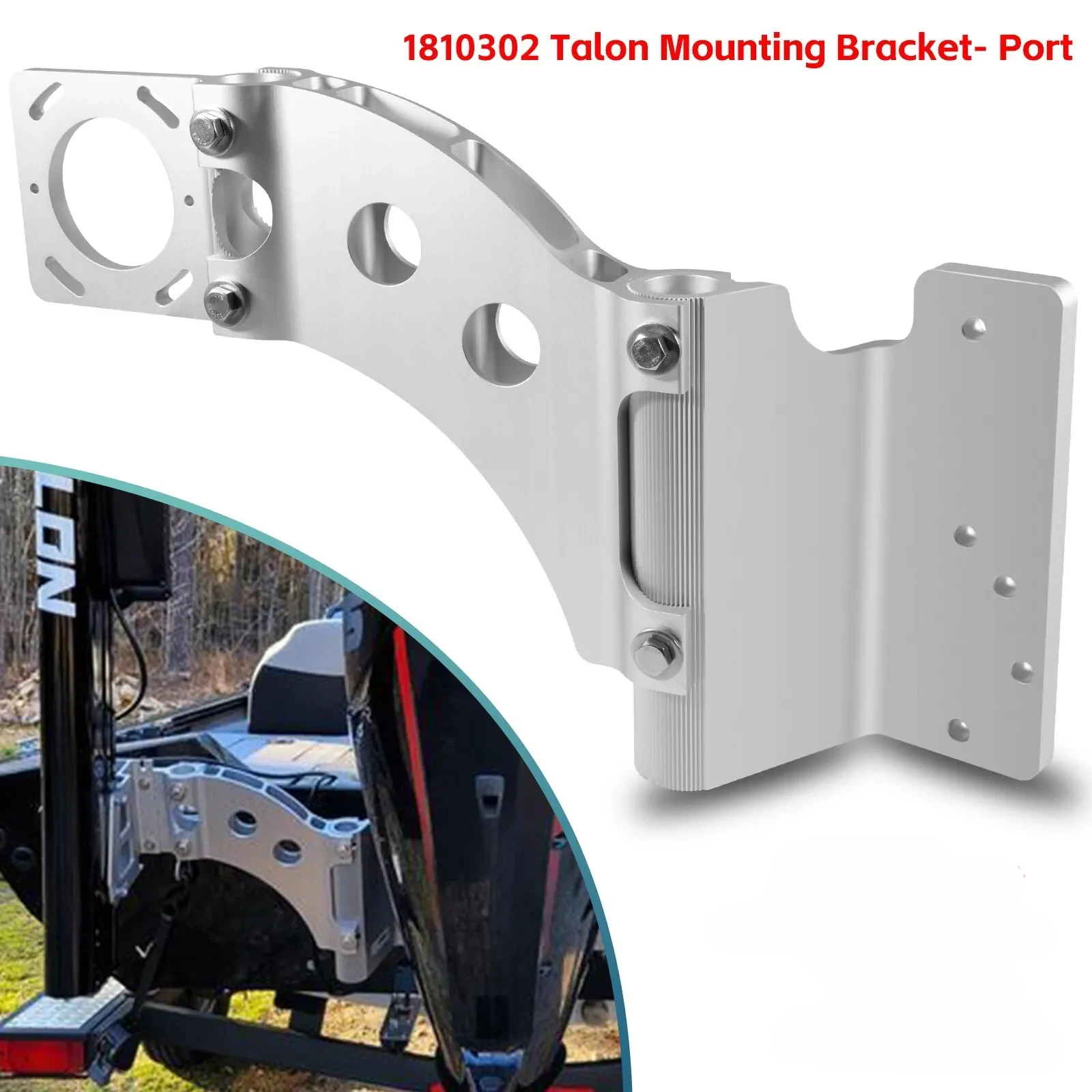 

TML Talon Shallow-Water Anchor Adapter Bracket Replace for Minn Kota 1810302 Talon Sandwich Adapter Bracket for Port Side