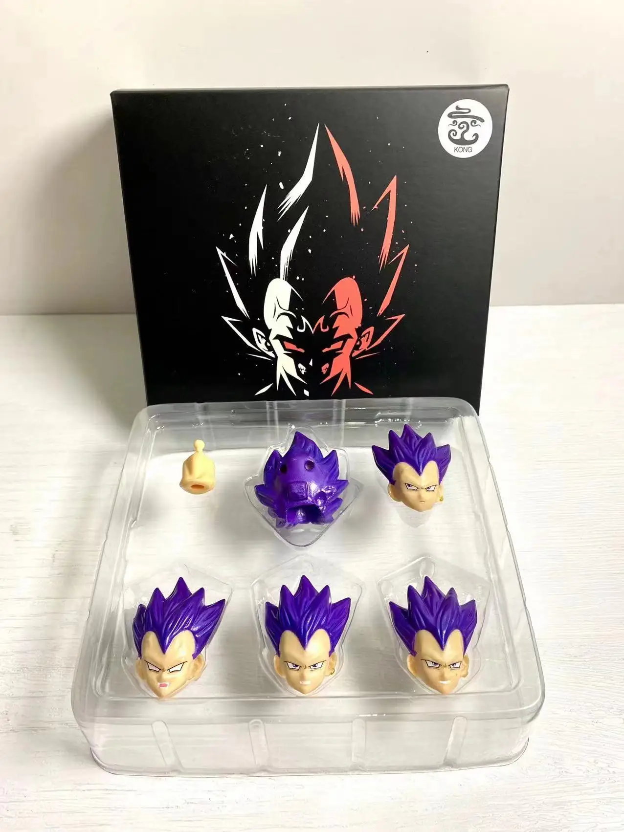 Dragon Ball Ssgss Ultra Vegeta Head Suit Demoniacal Fit & Kong Anime Figurals Brinquedos Model Figure Toys Kids Christmas Gifts