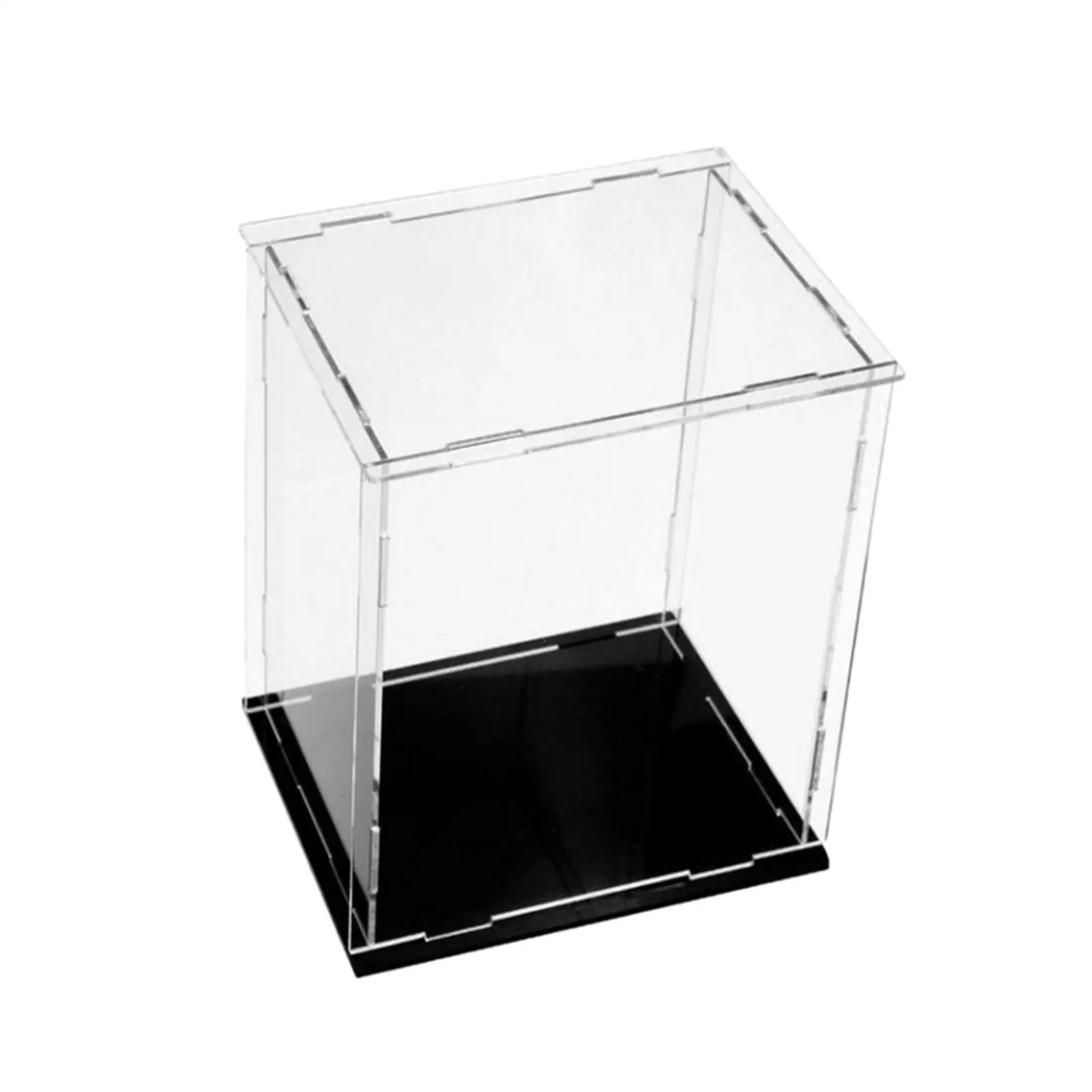 Vitrine en acrylique pour petits jouets de figurines, cube de stockage, vente au détail